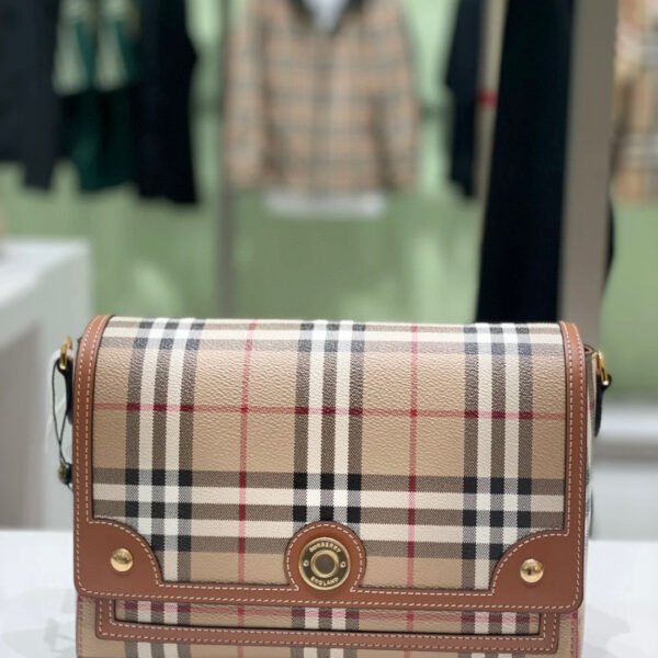 Burberry Note Vintage Check Bag